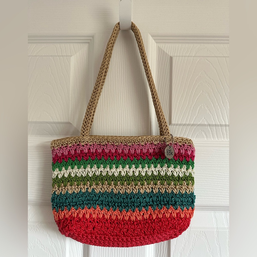 The Sak Multicolor Crochet Small Bag